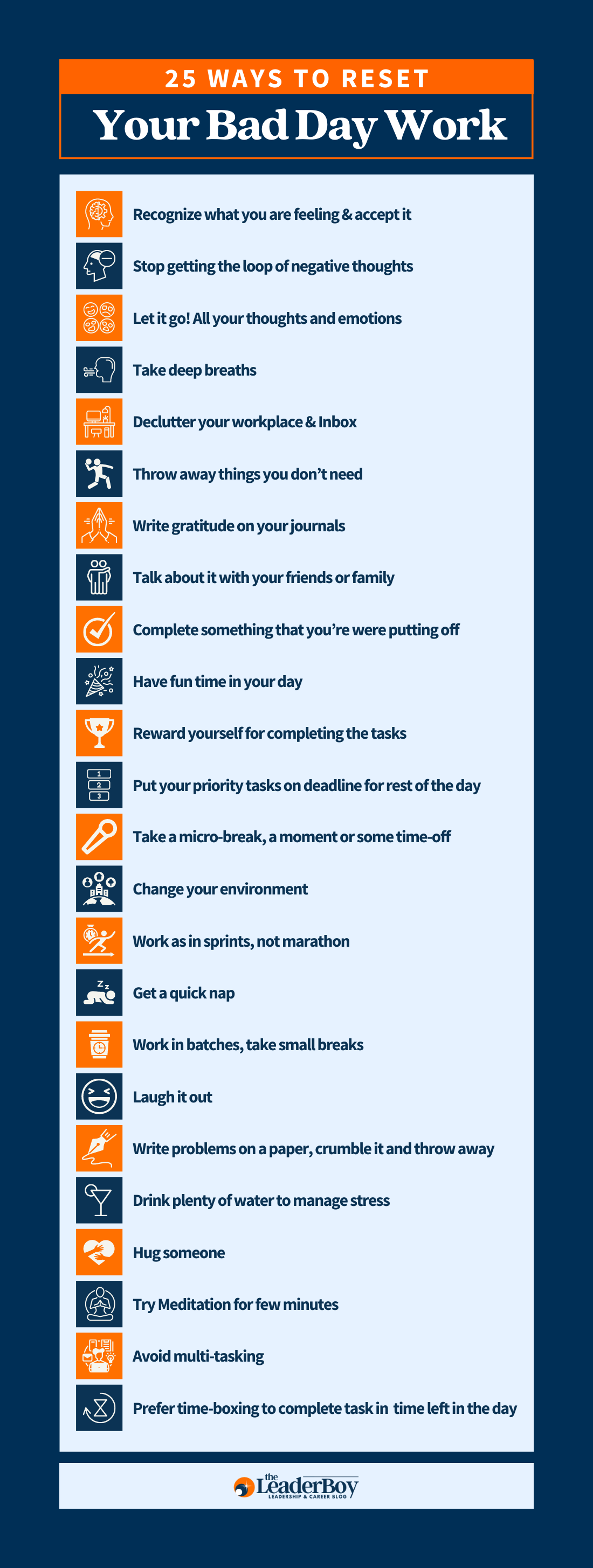 having a bad day at work