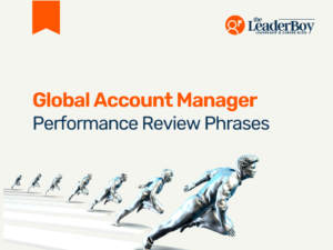 Global Account Manager Performance review