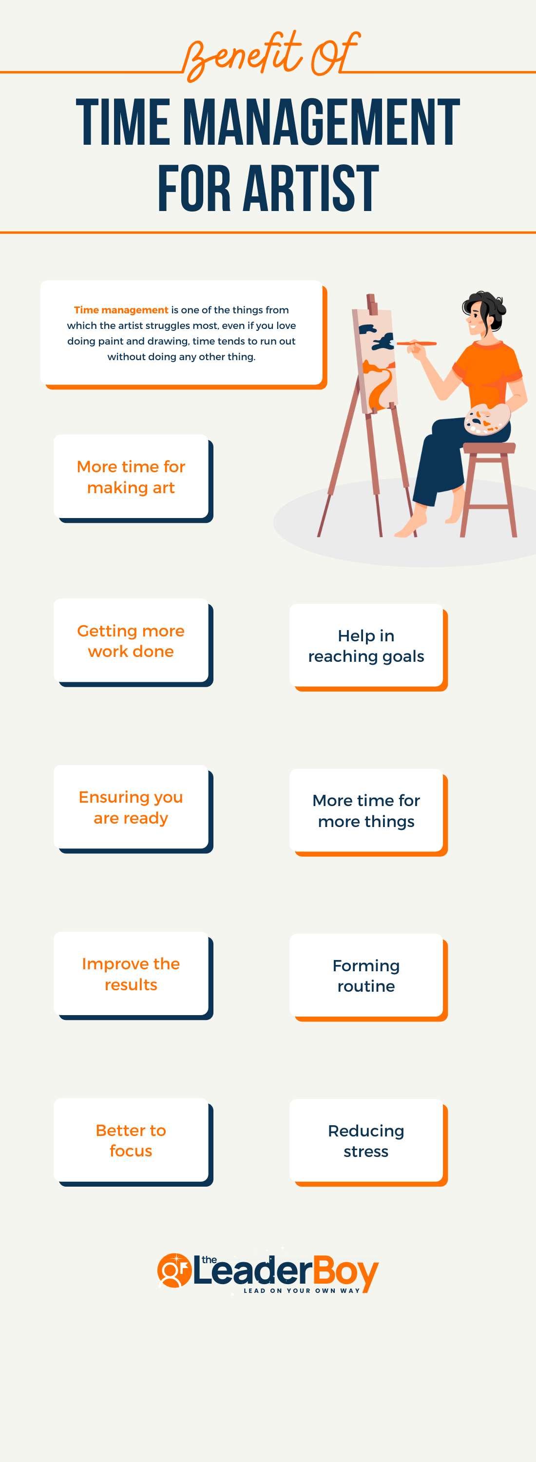 benefits time management for artist