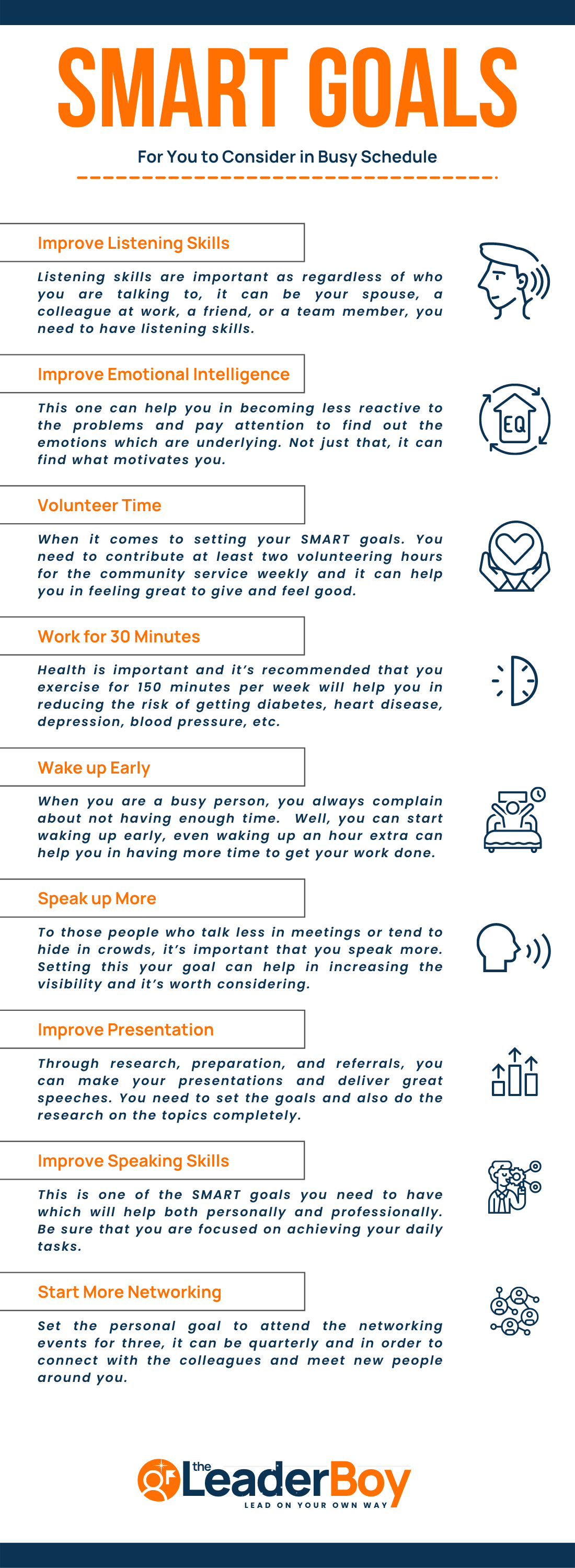smart goals for busy schedule