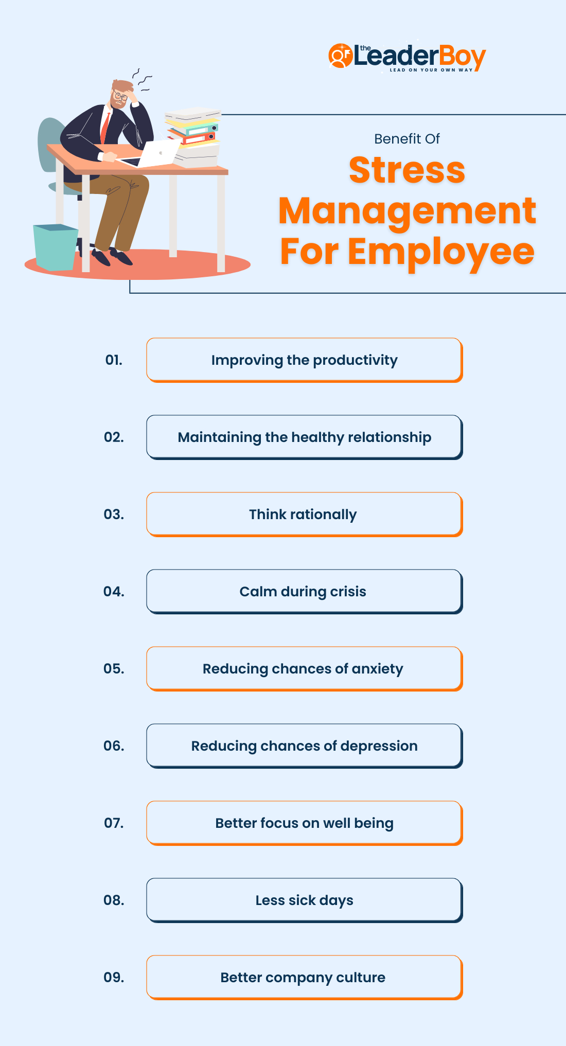 benefit of stress management for employee