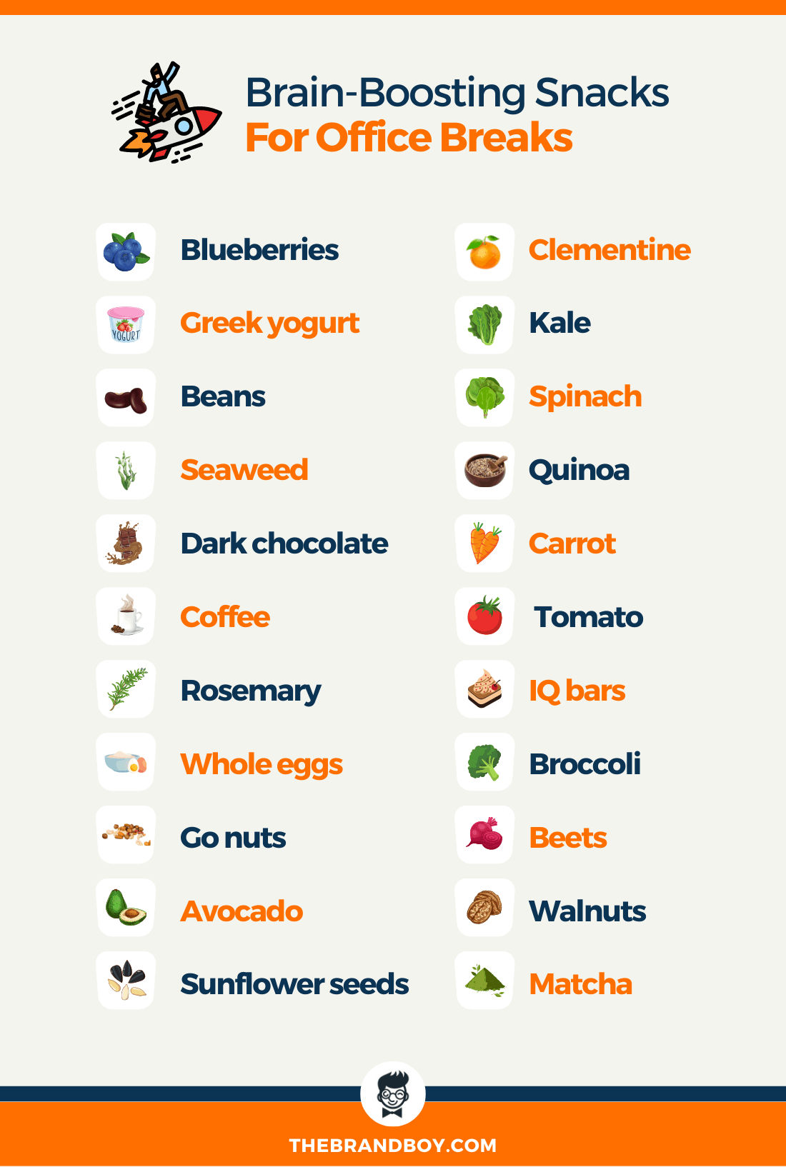 brain boosting snacks for office breaks