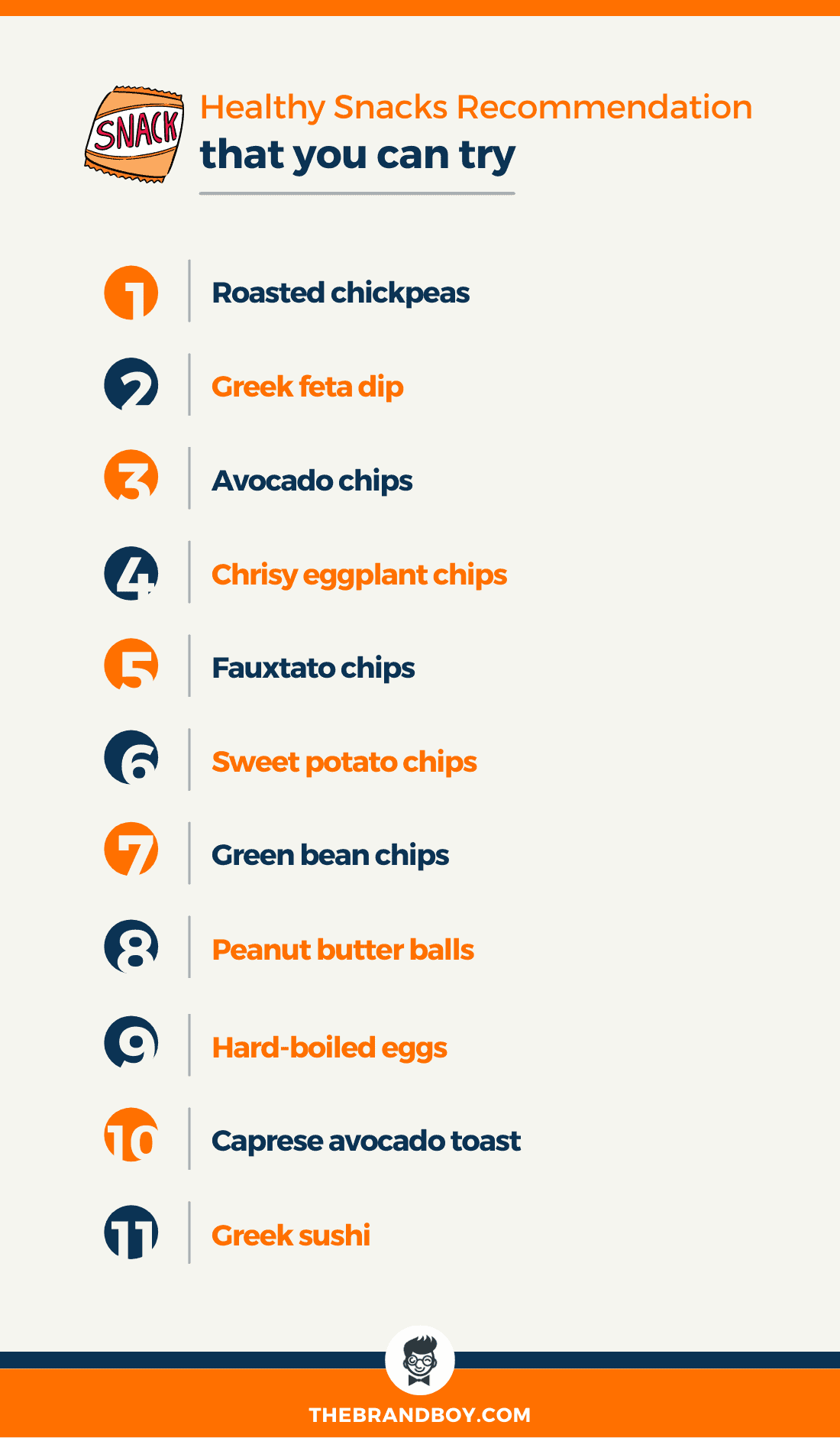 healthy snacks recommendation