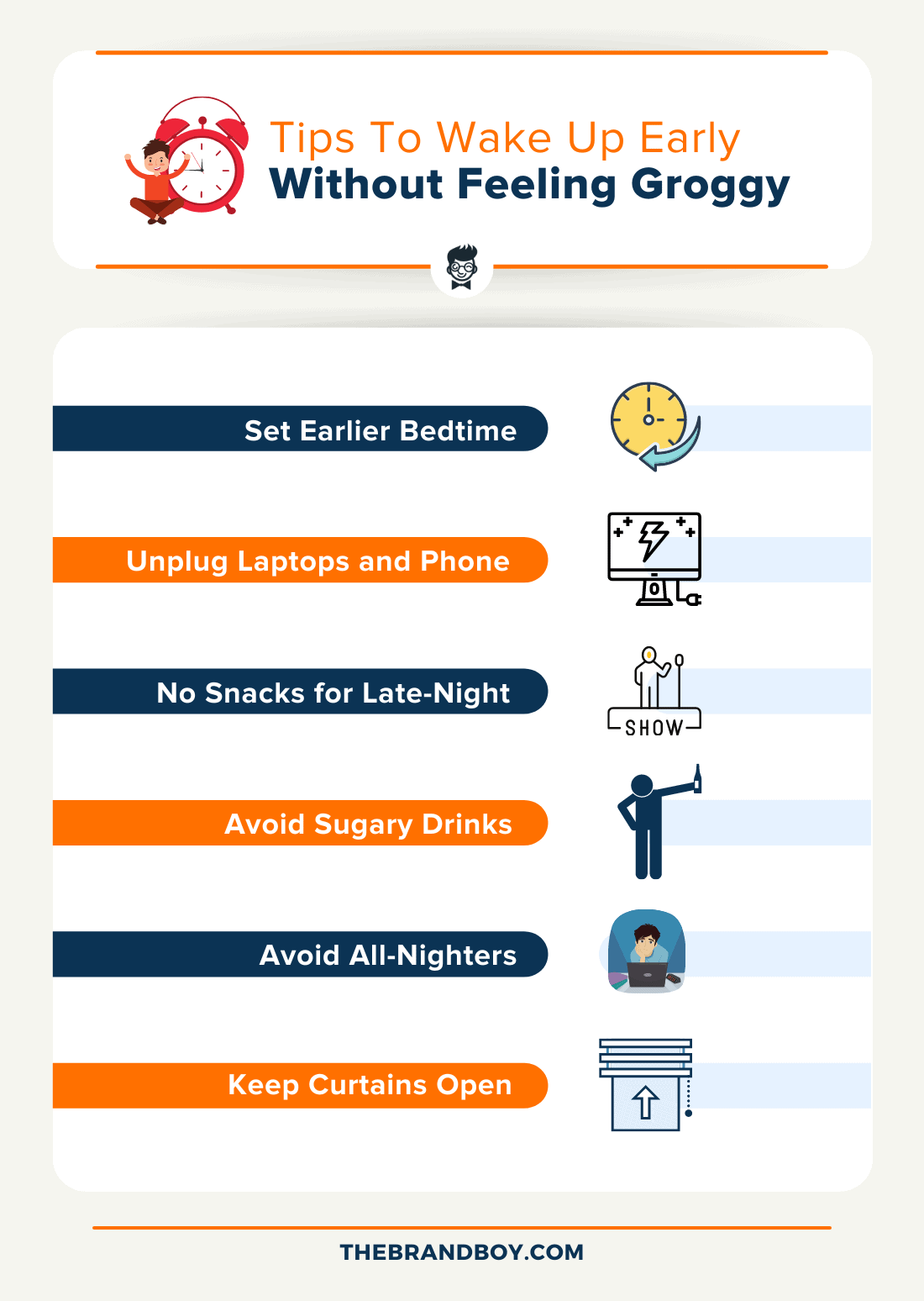 tips wakeup early without feeling groggy