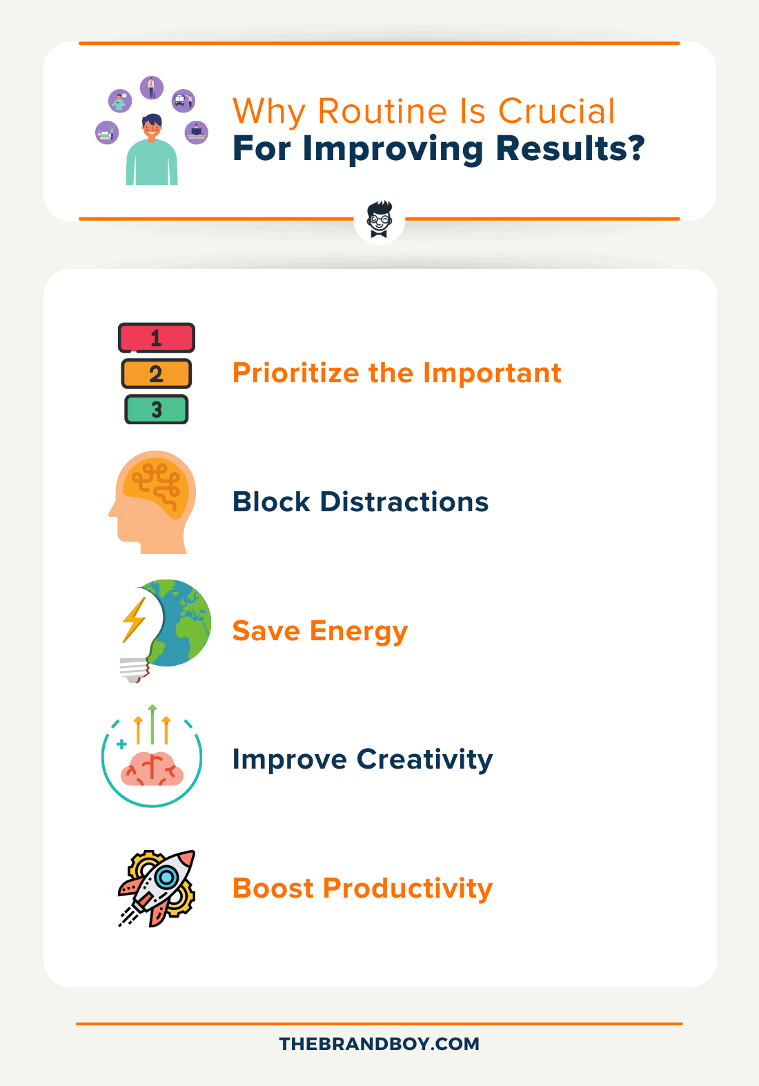 why routine crucial improving results