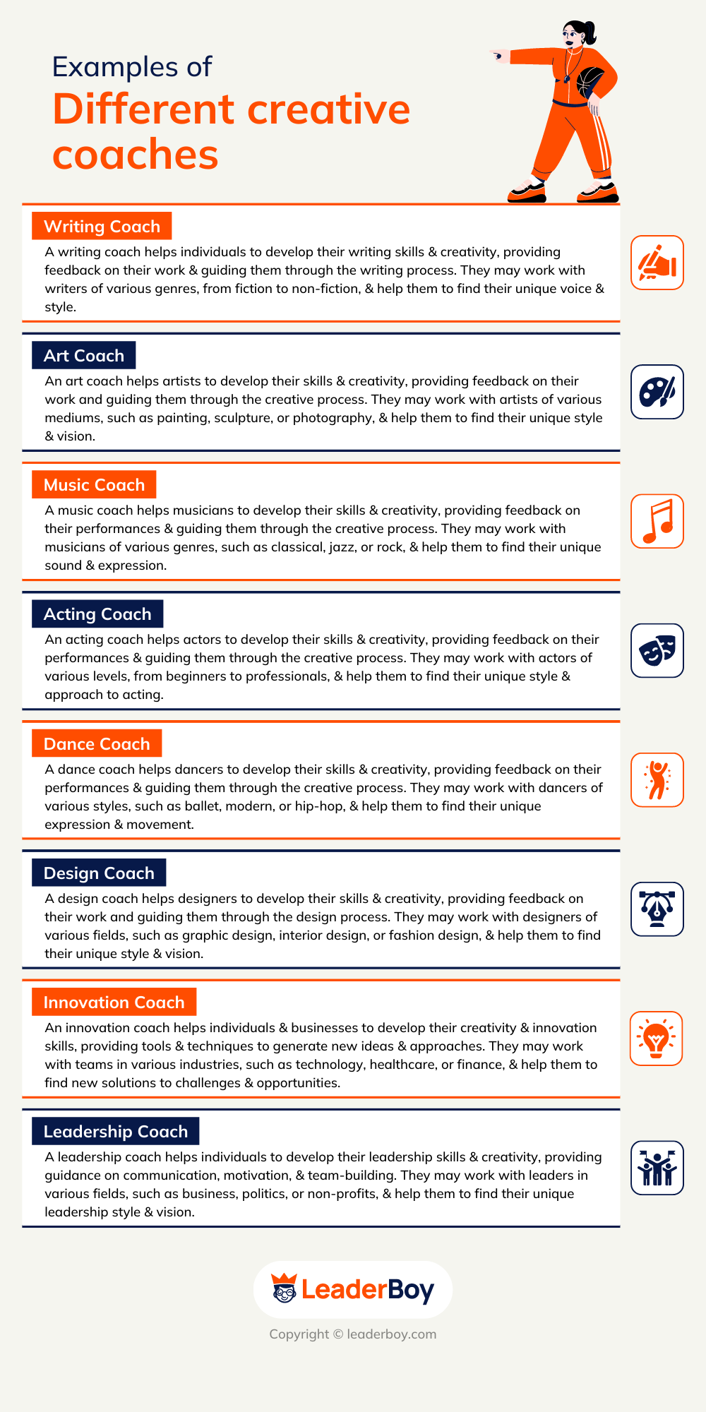 Examples Of Different Creative Coaches Examples Of Different Creative Coaches