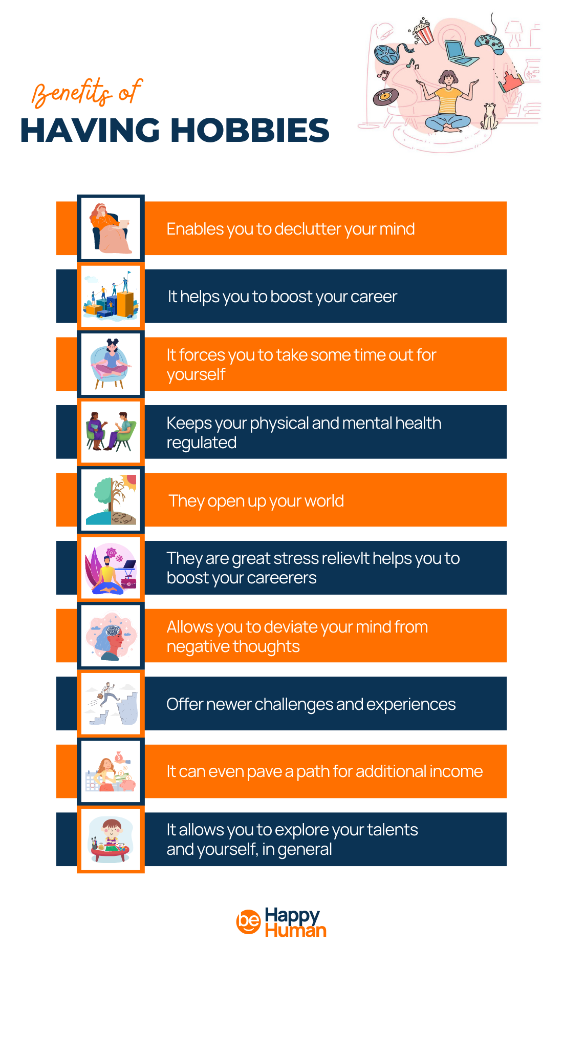 benefits of having hobbies